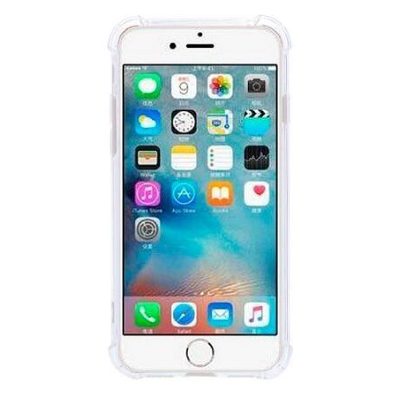 Gél tok megerősített sarkokkal iPhone 7/8/SE (2020)/SE (2022) készülékhez