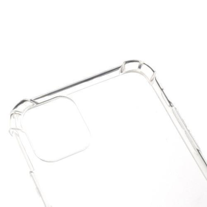 Zselés tok megerősített sarkokkal Apple iPhone 11 Pro Max 6.5 (2019) - átlátszó
