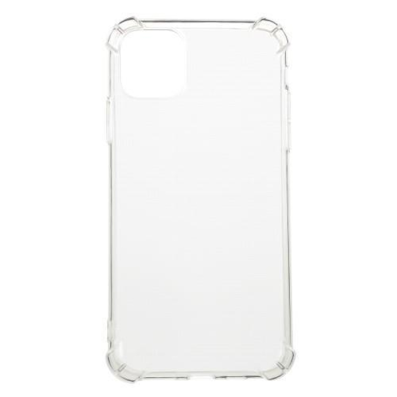 Zselés tok megerősített sarkokkal Apple iPhone 11 Pro Max 6.5 (2019) - átlátszó