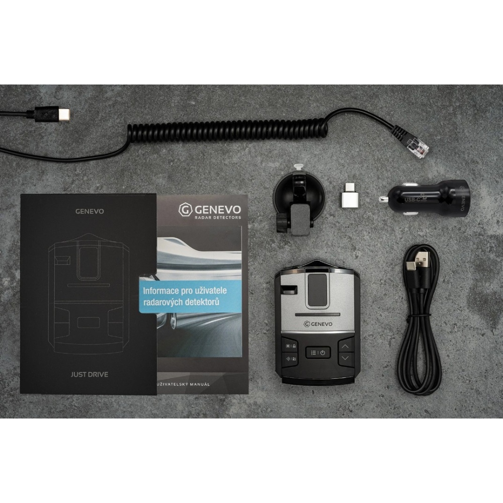 Genevo MAX hordozható radardetektor