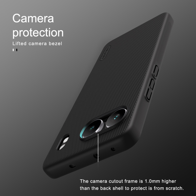 Nillkin Super Frosted Back Cover for OnePlus Nord 4 fekete