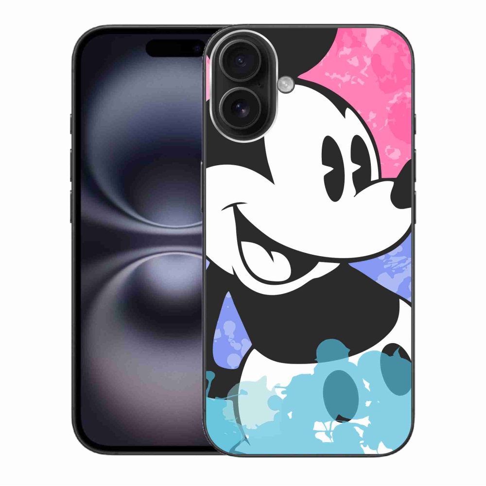 Zselés borítás mmCase iPhone 16 Plus készülékhez - mickey egér