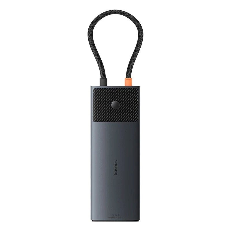Baseus Metal Gleam II sorozat 10v1 USB-C HUB dokkolóállomás Cosmic Black