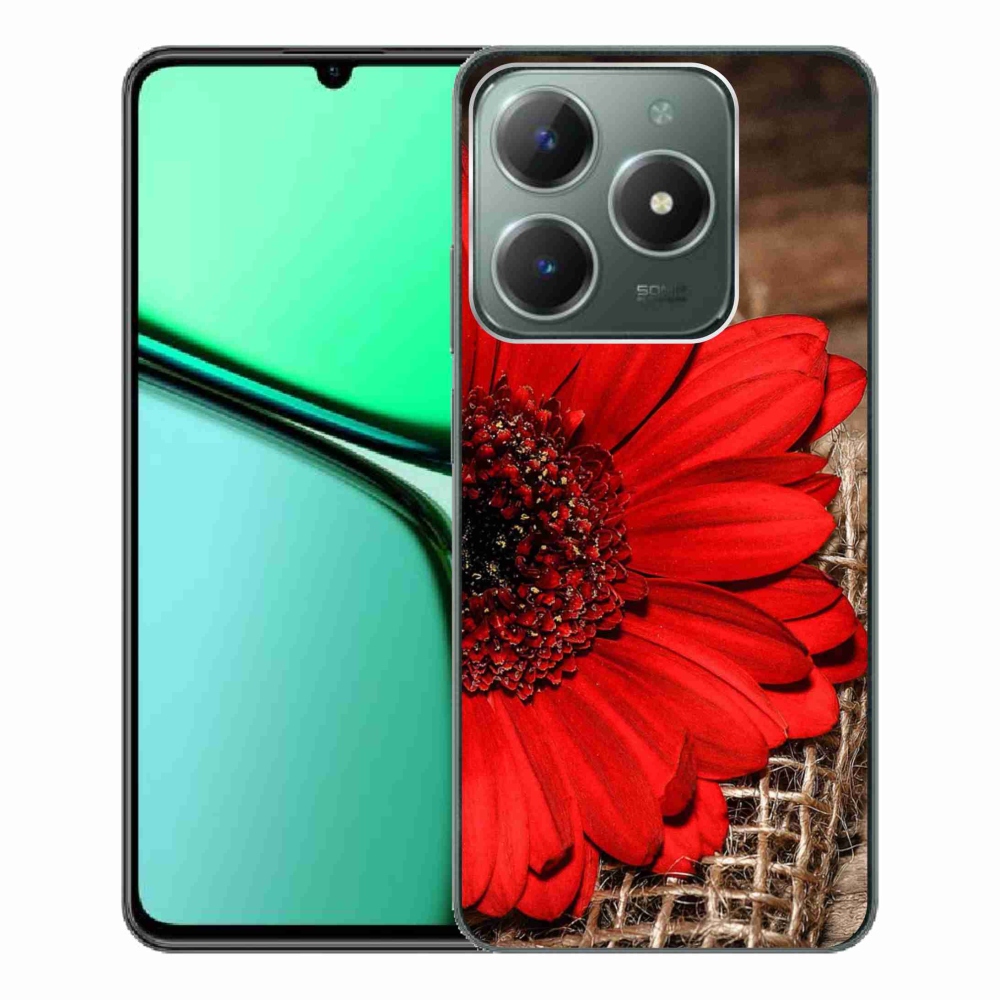 Gél borítás mmCase a Realme C61 készülékhez - gerbera
