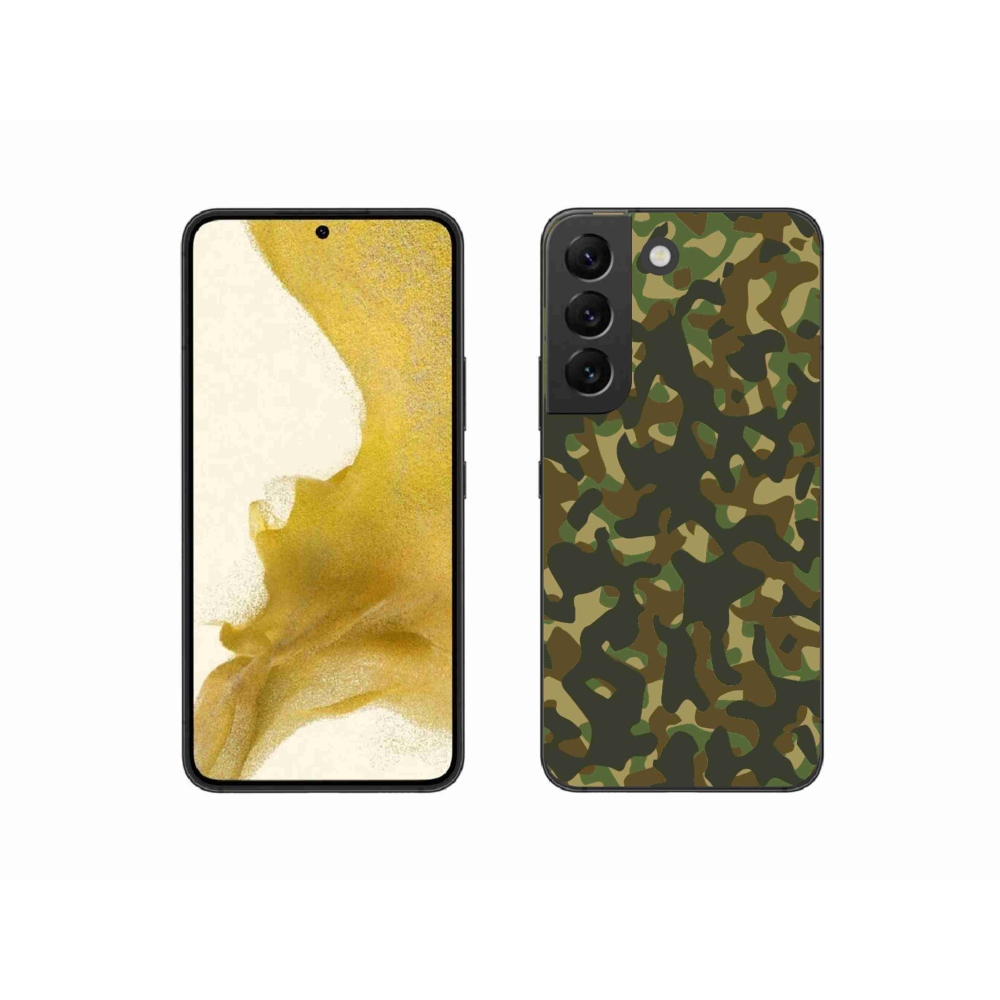 Gél védőhuzat mmCase Samsung Galaxy S22 5G - terepszínű mintázat 1