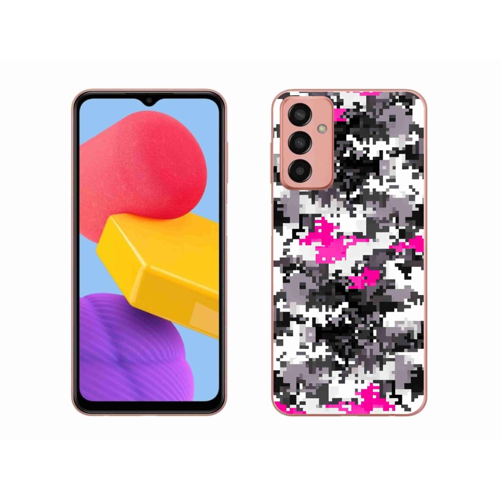 Zselés borítás mmCase Samsung Galaxy M13 készülékhez - terepszínű minta 4