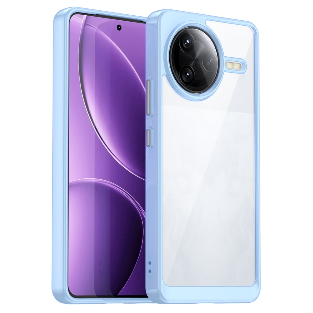 Gél tok rögzített hátlappal Xiaomi Poco F7 Ultra - kék