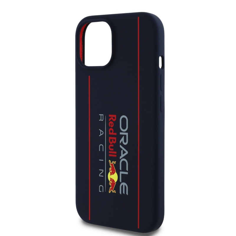 Red Bull szilikon függőleges logós MagSafe hátlap iPhone 15-hez tengerészgyalogság