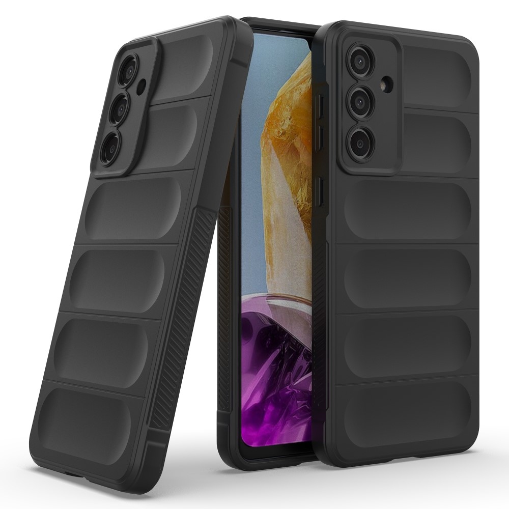 Rugg tartós zselés tok Samsung Galaxy M55 5G - fekete