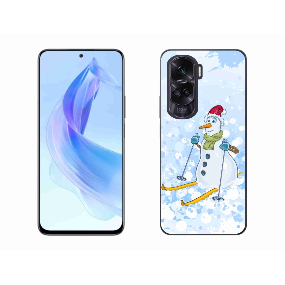 Zselés borítás mmCase a Honor 90 Lite készülékhez - hóember