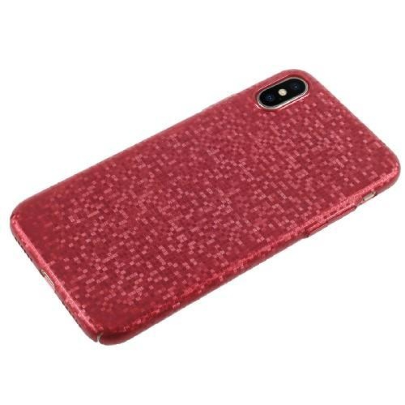 Glamour műanyag tok iPhone X készülékhez - piros