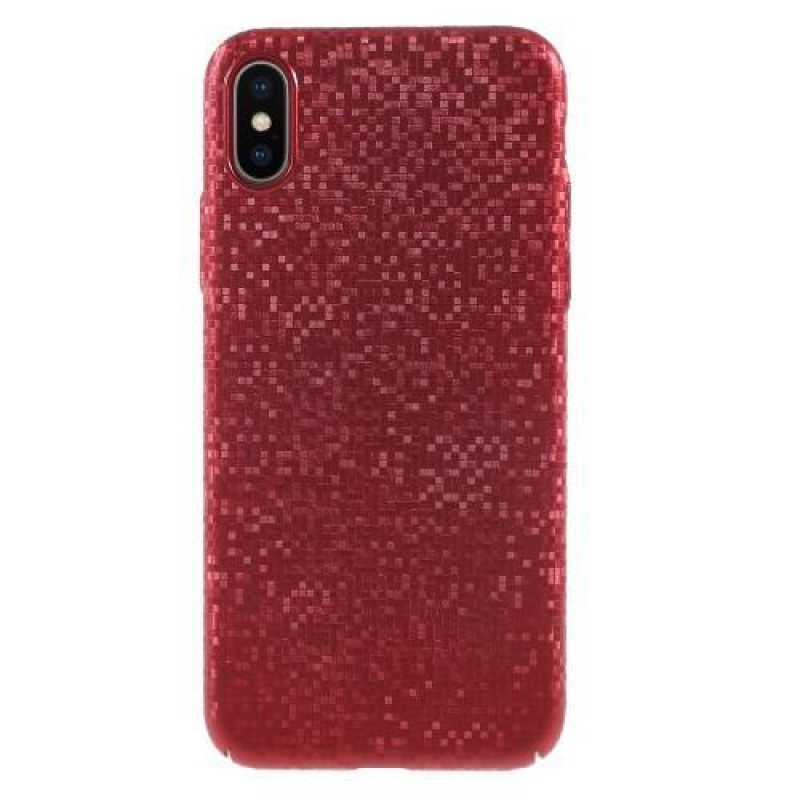 Glamour műanyag tok iPhone X készülékhez - piros