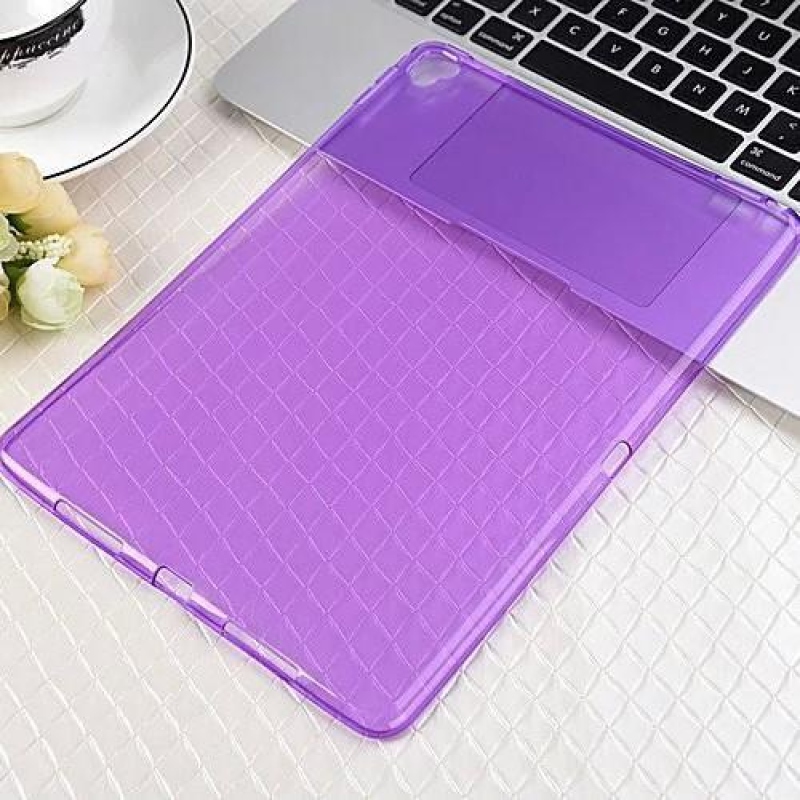 Fényes hátlapú zselés tok iPad Pro 9.7 készülékhez - lila