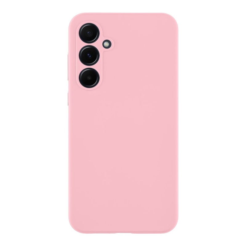 Taktikai bársony Smoothie borító Samsung Galaxy A55 5G rózsaszín párduchoz