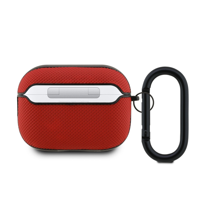 Lacoste Petit Pique Croc Logo Patch tok az AirPods Pro 2 készülékhez Piros