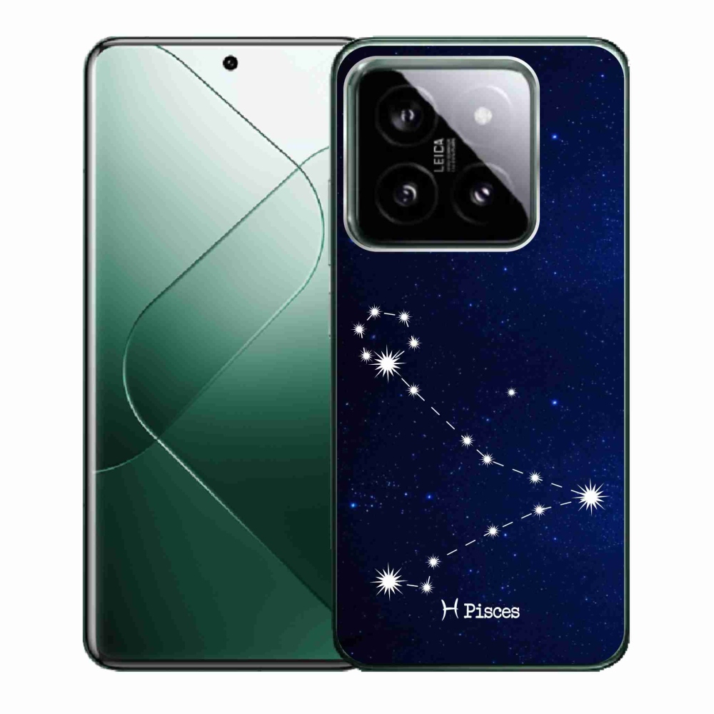 Gél borítás mmCase a Xiaomi 14-hez - csillagkép Halak