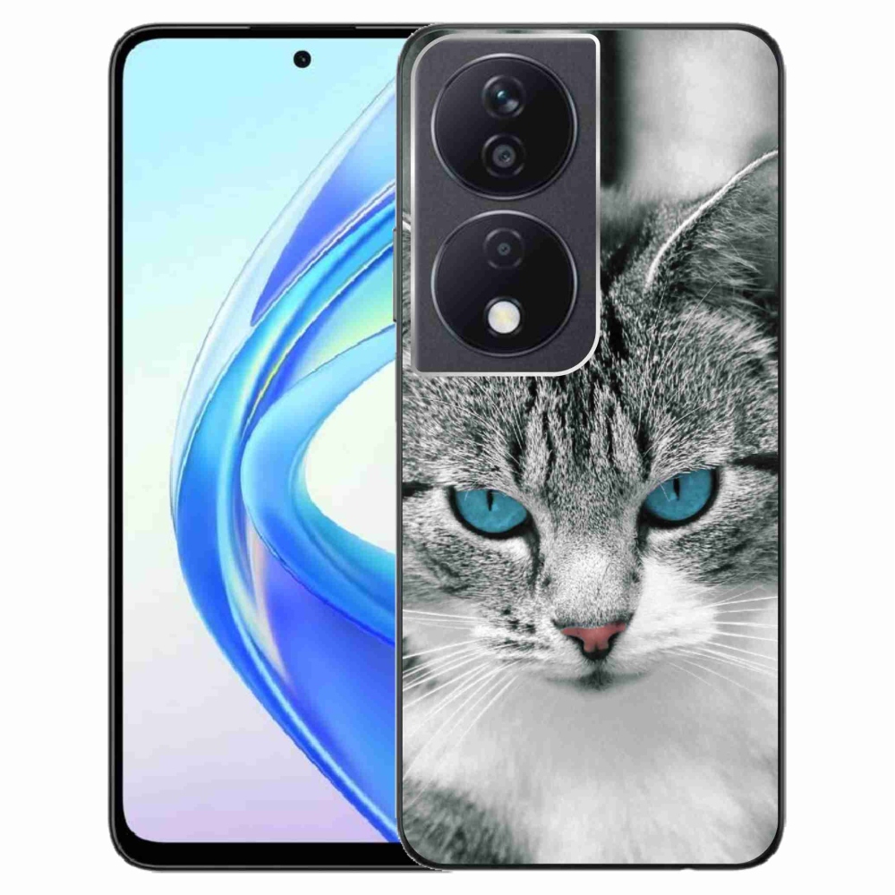 Zselés borítás mmCase a Honor X7b/Honor 90 Smart készülékhez - cat view 1