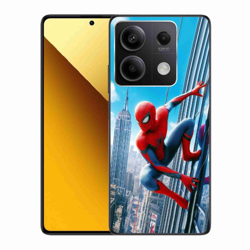 Gél borítás mmCase a Xiaomi Redmi Note 13 5G számára - spiderman