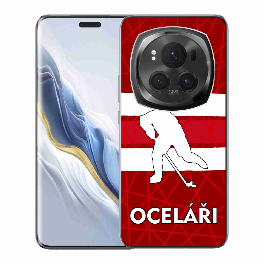 Zselés borítás mmCase a Honor Magic 6 Pro 5G számára - Acélszínűek