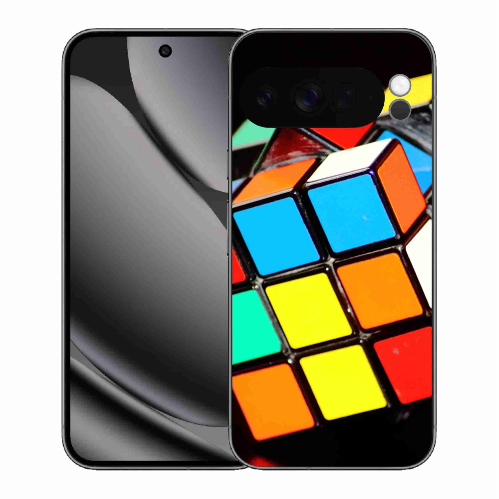 Gél borítás mmCase a Google Pixel 10 Pro XL számára - Rubik-kocka