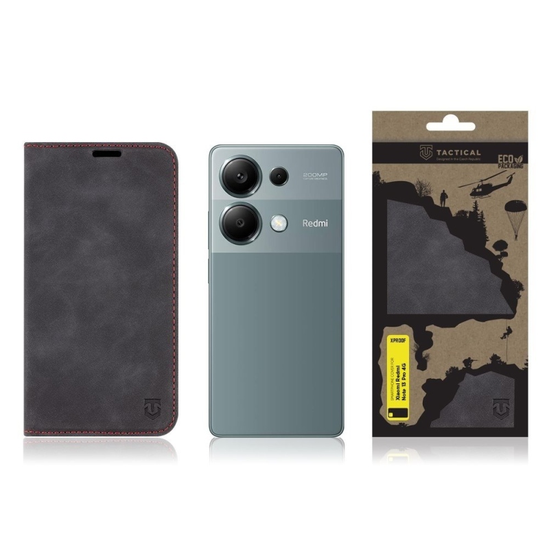 Taktikai Xproof a Xiaomi Redmi Note 13 Pro 4G Black Hawk számára