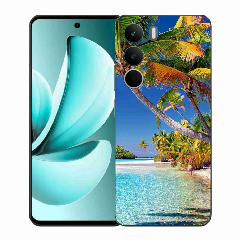 Gél borítás mmCase a Realme C71 készülékhez - tengerpart