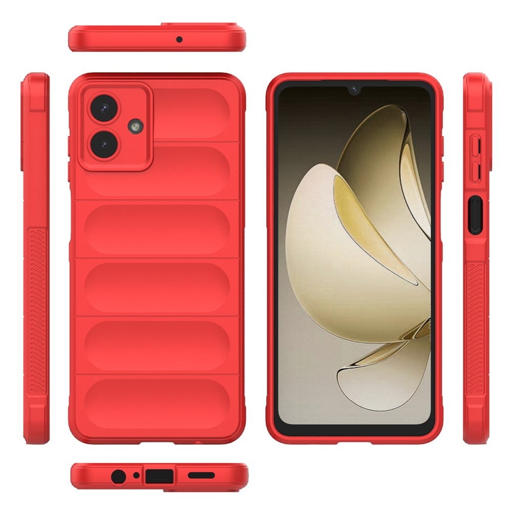 Rugg tartós zselés tok Samsung Galaxy A07 4G - piros