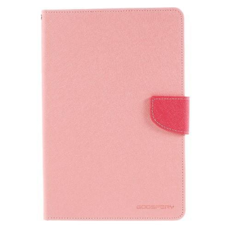Goos PU bőr tok iPad mini 4 készülékhez - rózsaszín
