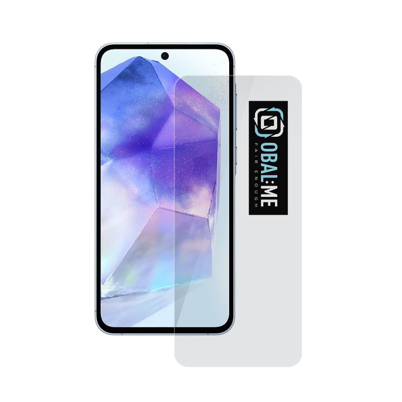 CSOMAG:ME 2.5D edzett üveg Samsung Galaxy A55 5G átlátszóhoz