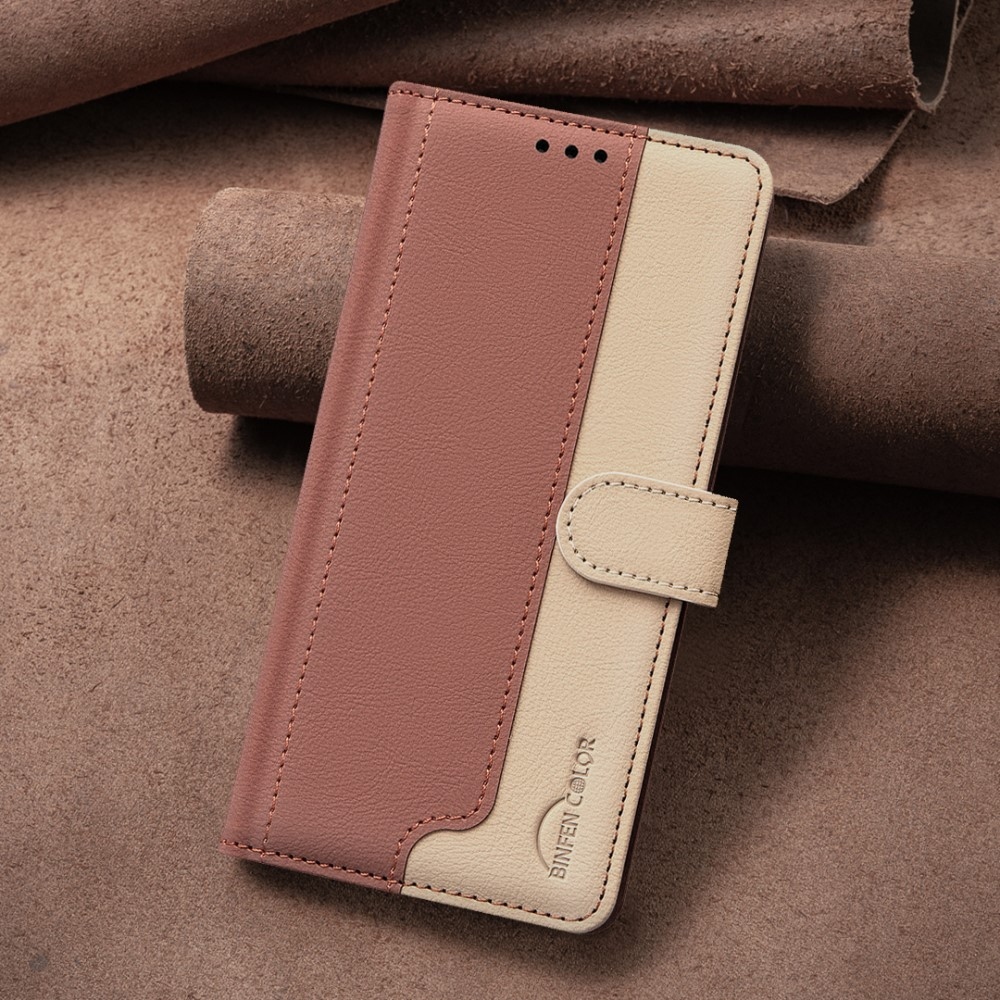 BNF DUO könyvtáska Xiaomi 15 Pro-hoz - barna