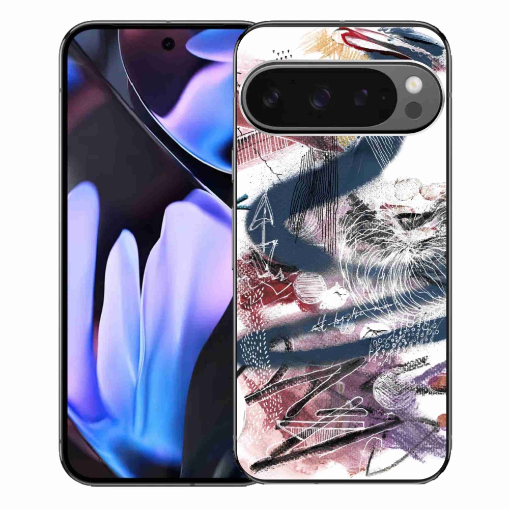 Gél borítás mmCase a Google Pixel 9 Pro XL számára - absztrakt motívum 28