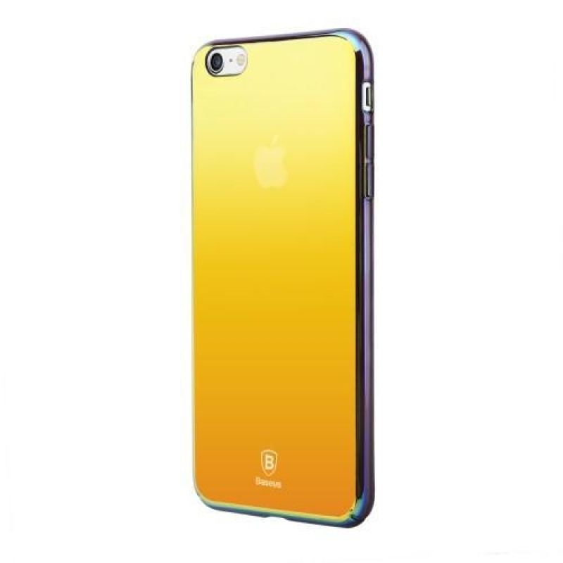 Grad műanyag fényes tok iPhone 6 Plus és iPhone 6s Plus készülékhez - arany színben