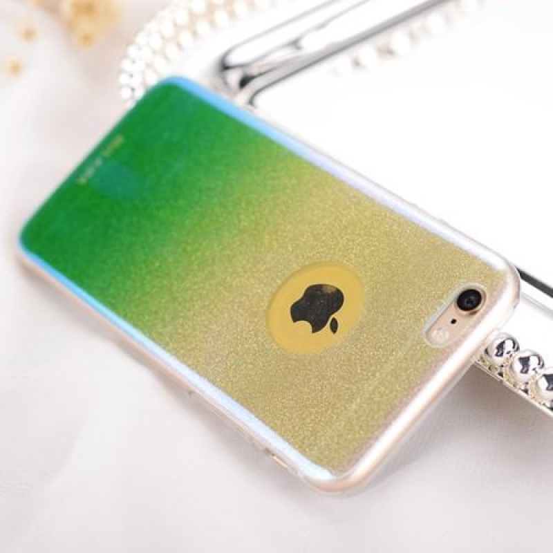 Fokozatos zselés tok iPhone 6s és 6 készülékhez - zöld