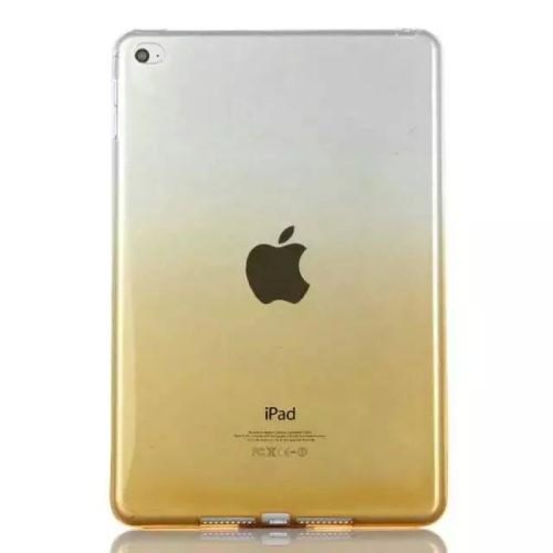 Fokozatos csillogó zselés tok iPad mini 4 készülékhez - sárga