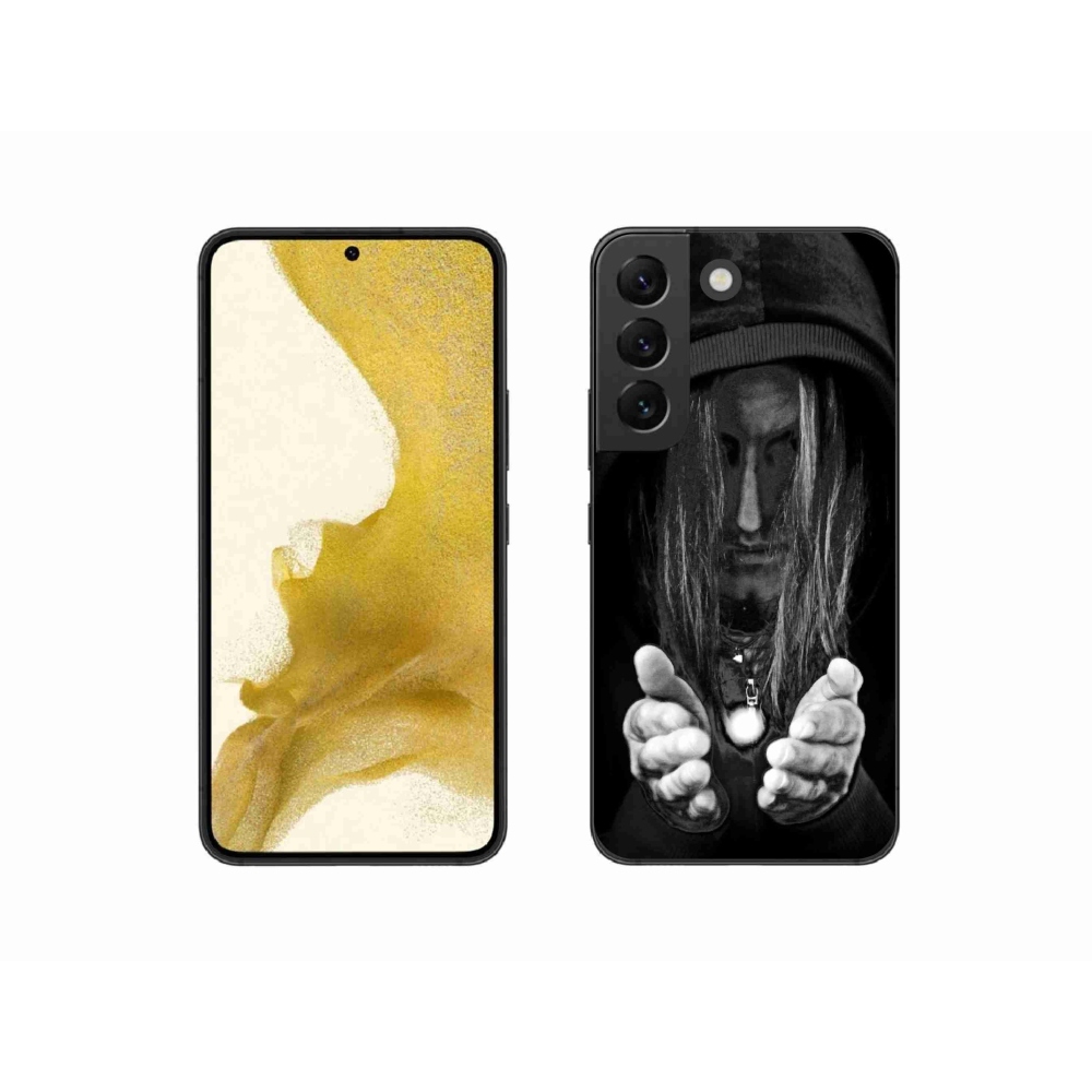 Gél borítás mmCase Samsung Galaxy S22 5G - titokzatos személy számára