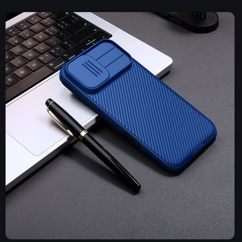Nillkin CamShield PRO hátlap az Apple iPhone 17 készülékhez Kék