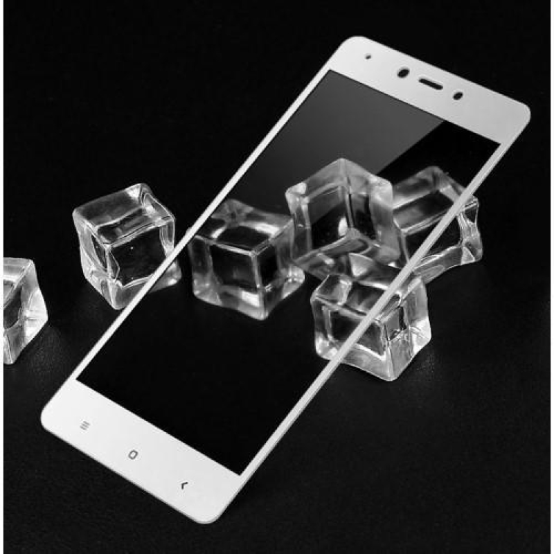 GT rögzítés teljes képernyő edzett üveg Xiaomi Redmi Note 4X - fehér szegélyen