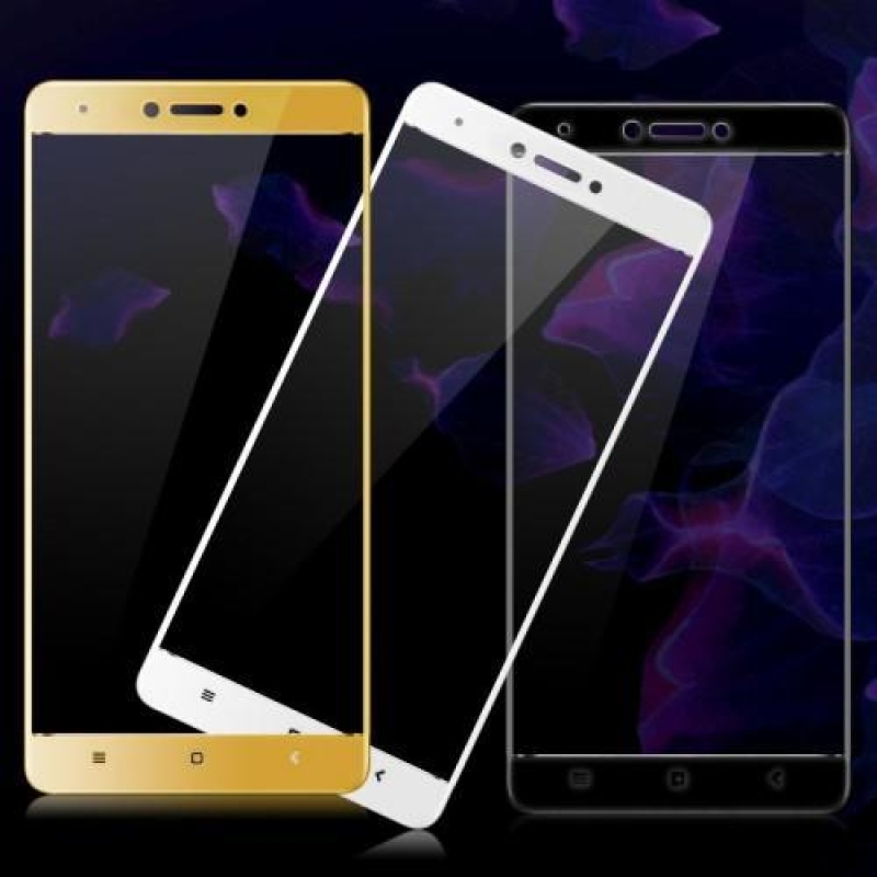 GT rögzítés teljes képernyő edzett üveg Xiaomi Redmi Note 4X - fekete szegélyen