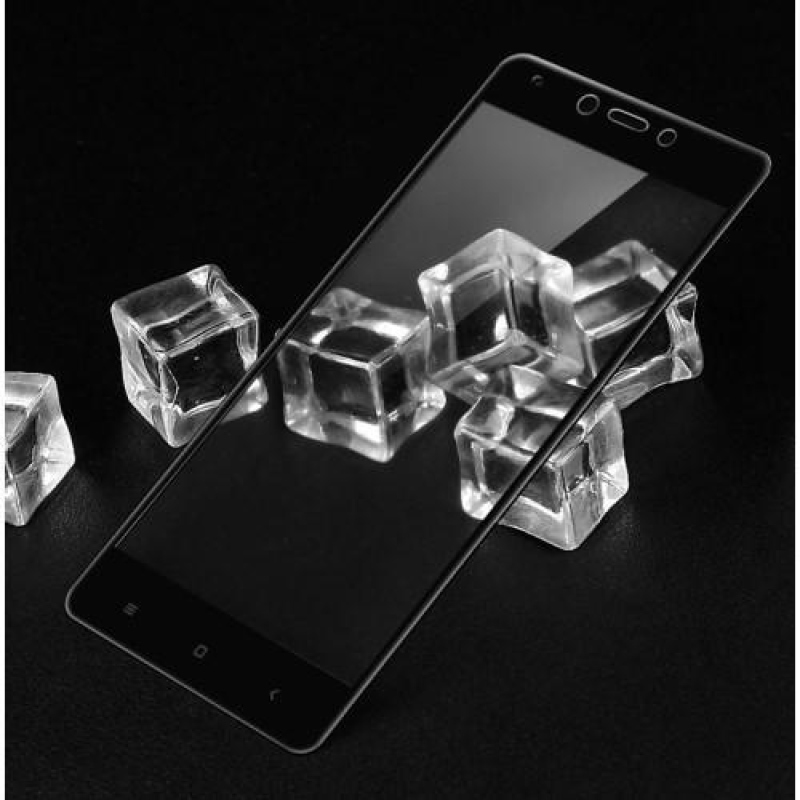 GT rögzítés teljes képernyő edzett üveg Xiaomi Redmi Note 4X - fekete szegélyen