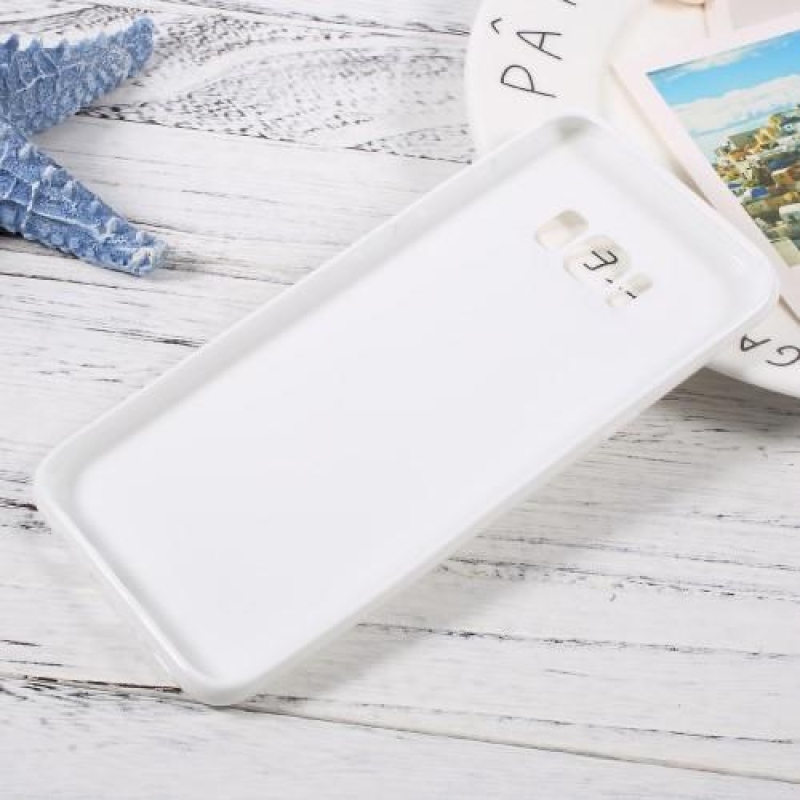 GT fényes zselés tok Samsung Galaxy S8 Plus készülékhez - fehér