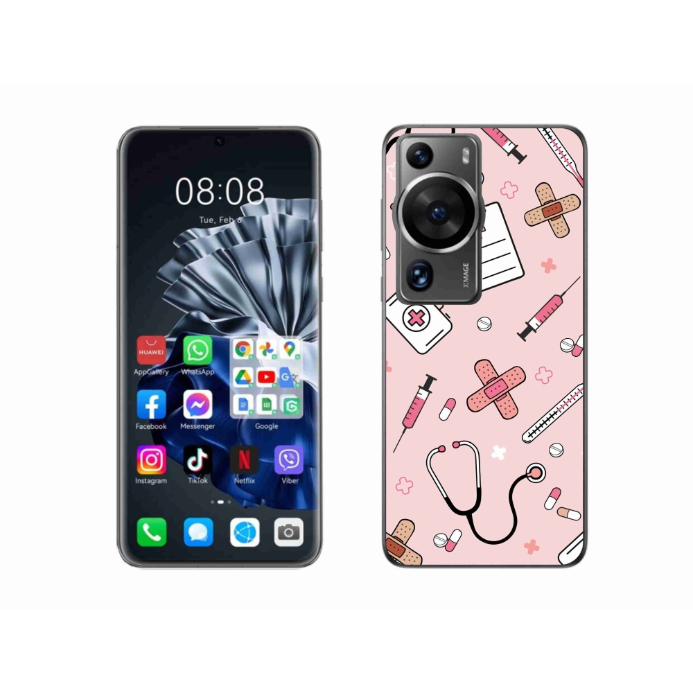 Gél borítás mmCase a Huawei P60 Pro számára - egészség 2
