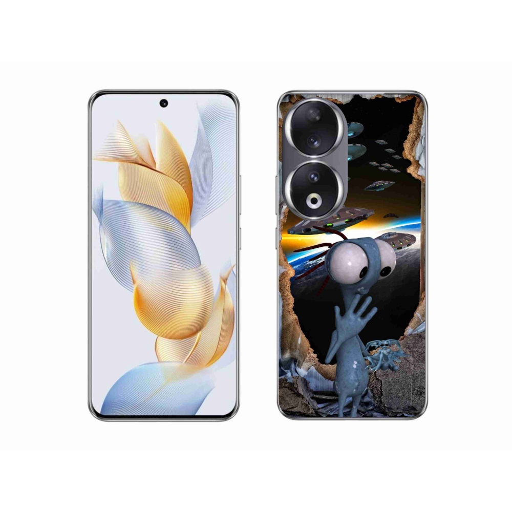 Zselés borítás mmCase a Honor 90 - idegenekhez