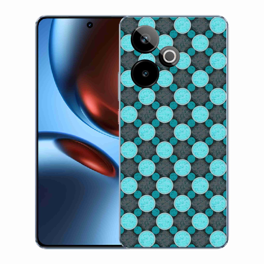 Rugalmas zselés tok mmCase képpel a Realme GT 7 5G/GT 7T 5G számára - absztrakt motívum 14