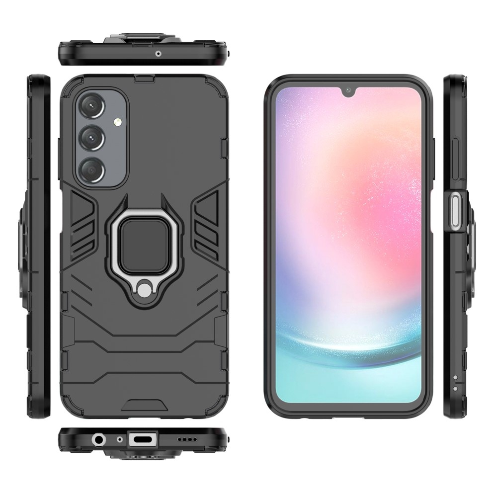 Guardy tartós borító Samsung Galaxy A25 5G készülékhez - fekete