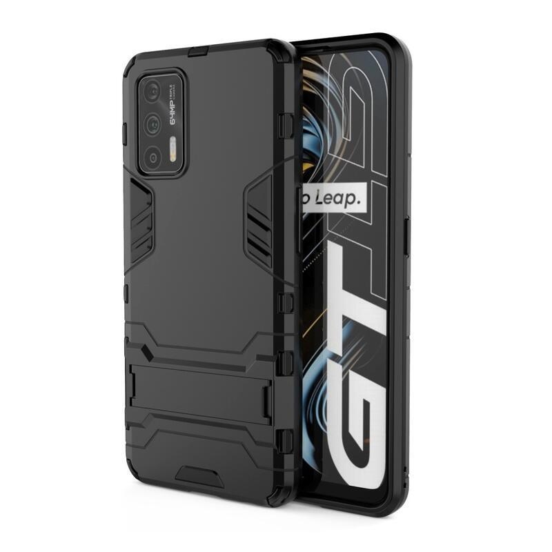 Guard hibrid tartós védőburkolat a Realme GT 5G készülékhez - fekete