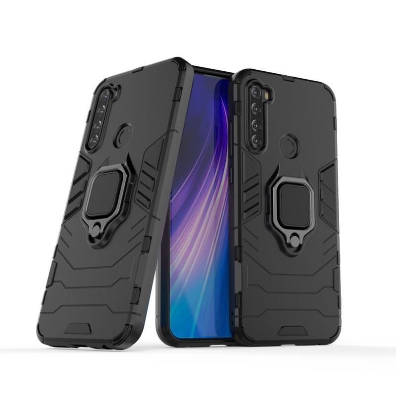 Guard hibrid tartós borító Xiaomi Redmi Note 8T-hez - fekete