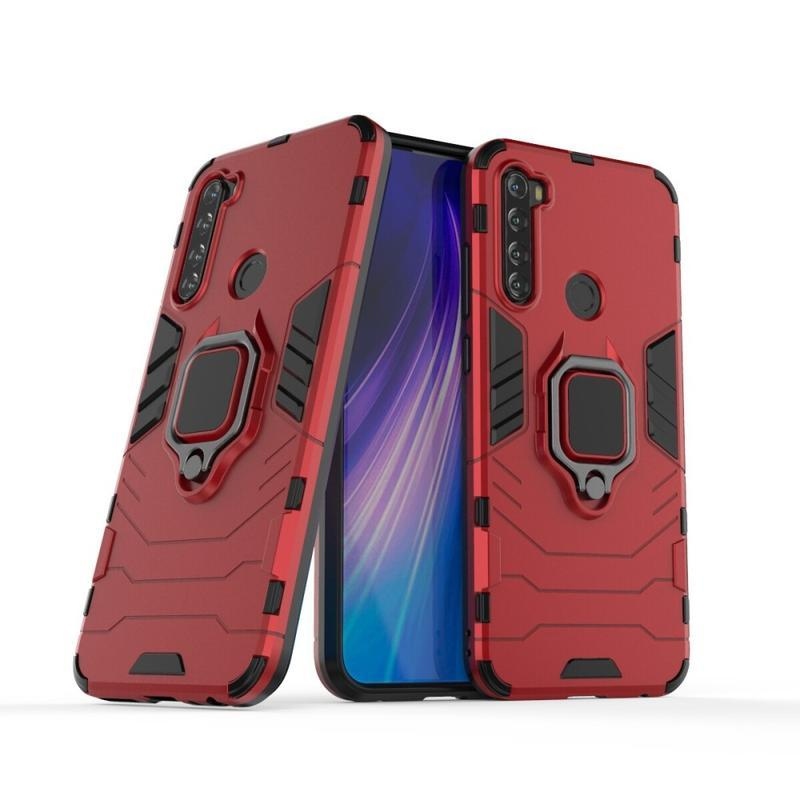 Guard hibrid tartós védőburkolat Xiaomi Redmi Note 8T-hez - piros