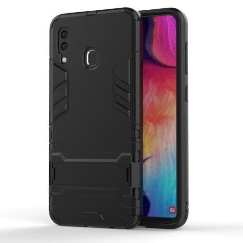 Guard hibrid tartós tok Samsung Galaxy A30 / A20 készülékhez - fekete