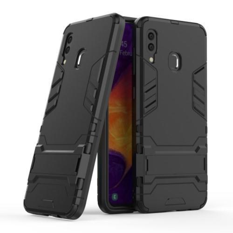 Guard hibrid tartós tok Samsung Galaxy A30 / A20 készülékhez - fekete