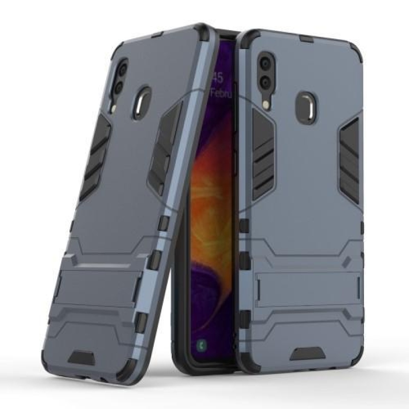 Guard hibrid tartós tok Samsung Galaxy A30 / A20 készülékhez - sötétkék
